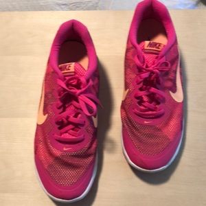 Nine women’s pink sneakers